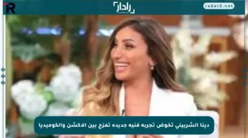 دينا الشربيني تخوض تجربة فنية جديدة تمزج بين الأكشن والكوميديا